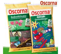 Oscorna Set: Activateur de Sol 10,0 KG + Animalin 10,5 KG Engrais de Jardin