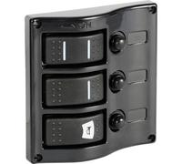 Osculati 12V triple tableau électrique 124x115mm