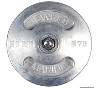 OSCULATI Anode Rose p. gouvernails Ø 70mm 300gr Poids Paire