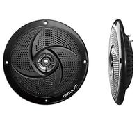 OSCULATI Casse Stereo Ultra piatte Doppio cono Nere 5,25"