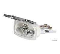 Osculati Coffret douche New Edge chromé - Tuyau PVC 2,5 m - sortie douche arrière