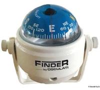 OSCULATI Compas Finder 2 avec étrier Blanc/Bleu