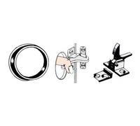 OSCULATI Fermeture à Ressort Nylon Noir