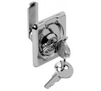 OSCULATI Fermeture tournante INOX avec Serrure 50x55 mm