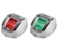 OSCULATI Feu de Navigation Mouse Rouge Boîtier INOX
