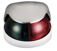 OSCULATI Feu de Pont AISI 316 225° Bicolore Rouge/Vert