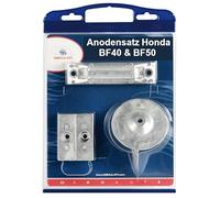 Osculati Kit d'anodes pour hors-bord Honda BF40 & BF50 - Zinc, aluminium et magnésium pour toutes les eaux