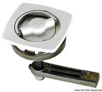 OSCULATI Lève-Plancher Laiton chromé+Nylon 63x63 mm