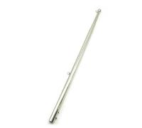 OSCULATI Mât de pavillon INOX Poli Miroir avec Boule 750 mm