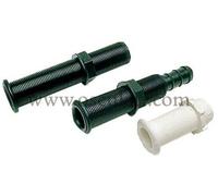 OSCULATI Passe-Coque vidange Noir 22,7 x 78 mm