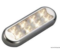 OSCULATI Plafonnier compacte Bimini 8 LED HD Fond Plat avec Interrupteur