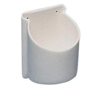 OSCULATI Porte-Verres/canettes PVC Blanc 100 mm Ø 72 mm