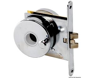 OSCULATI Serrure encastrer Laiton chromé Blocage 66x60x9mm