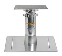 Osculati Support De Siège Acier Inoxydable 341-714 Mm 500x500 Mm