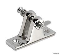 OSCULATI Support Fourche Pivot débrochable AISI316Ø 20-25mm
