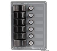 OSCULATI Tableau électrique Vertical en Aluminium 6 interr.