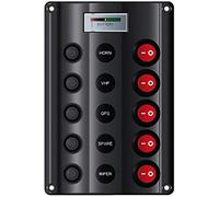 OSCULATI Tableau électrique Wave 5 + 12V voltmètre