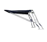 OSCULATI Taud télescopique poupe Blanc 130 x 145 cm