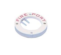 OSCULATI Trappe Coupe-feu Fire Port Plastic Blanc