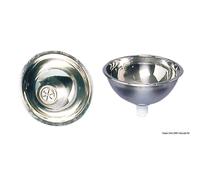 OSCULATI Vasque Demi-Ronde Bain INOX Poli Miroir 260x125mm