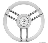 OSCULATI Volant Apollo INOX+polyuréthane Ø 350 mm Blanc