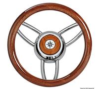 OSCULATI Volant Blitz Couronne en Acajou Poli