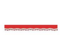 LAMPA 98648 Rideaux de cabine rouge