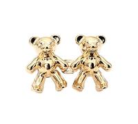 Osdhezcn Lot de 2 boutons réglables en forme d'ours pour jeans, pantalons, sans couture nécessaire