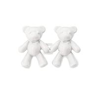 Osdhezcn Lot de 2 boutons réglables en forme d'ours pour jeans, pantalons, sans couture nécessaire