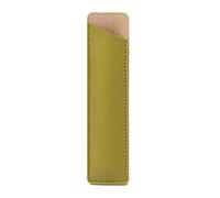 Osdhezcn Trousse de rangement en cuir synthétique pour stylo d'école - Petite housse de protection