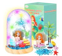 OSDUE DIY Veilleuse, Veilleuse BricolageSirènes Cadeau Jouet, Noël Decoration Cadeaux Anniversaire Kit Jardin Plantes Projet d'art Activités