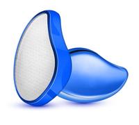 OSDUE Épilateur cristal,2 en 1 Épilateur Verre Nano Gomme Dépilatoire Bleu Vif Appareil d'épilation Efficace Épilation Premium Portable Nano Epilatoire pour Femme Homme (Forme de Goutte)