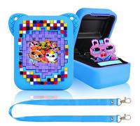 OSDUE Étui pour Bitzees Interactive Digital Pet, Gel de silice, Bleu | C14 BoîTe De Rangement, Bitzee Mon Animal Interactif Animal Digital 3D Boîtier Electronique Pet (Boîte Seule Only)