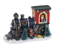 OSE Village de Noël à Pile - Locomotive du Père Noël Multicolore 22
