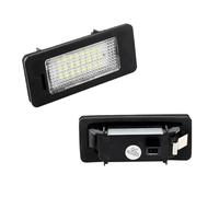 OSEAY Feux de plaque d'immatriculation LED Canbus for voiture, 2 pièces, adaptés à Porsche Panamera 970 2009 - 2016, ampoule de remplacement OEM #7PP943021F