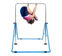 Oseczmut Barre de Gymnastique - Barre D'entraînement Junior À Hauteur Réglable,Accessoire En Acier Antidérapable Pour Gymnaste Débutant Maison Jeunes Garçons Filles Adolescents