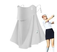 Oseczmut Cache-Visage de Protection Solaire | Cache-Cou Léger Demi-Couverture Anti-UV | Accessoire Polyvalent Léger pour Cyclisme Pêche Randonnée Escalade Activités Extérieures