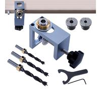 Oseczmut Gabarit de Montage de Portes de Meuble | Positionneur Réglable pour Portes de Placard | Système d'Alignement Guide Réglable pour Perçage de Meubles et Menuiserie Domestique