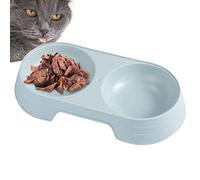 Oseczmut Gamelles pour Chat pour la Nourriture et l'eau | Bols pour Chiens Doubles surélevés Macaron | Gamelle pour Chien Bols d'eau et de Nourriture pour Nourrir Les Petits Chiens de Taille Moyenne