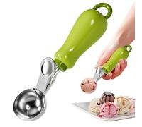 Oseczmut Porte-cuillère à Biscuits - Portionneur de Biscuits à Ressort en Acier Inoxydable | Distributeur de Glace Accrochable Gadget Cuisine pour Boulangerie, Utilisation Quotidienne, Restaurant