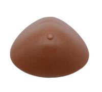 OSEMISS Noir,150g/Piece, 1 pièce de prothèses mammaires en Silicone pour Mastectomie, transgenre, travesti, Auto-adhésif, Triangle, Faux Seins, Cosplay, Soutien-Gorge, Inserts rehausseurs