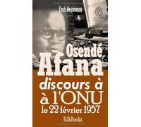 Osendé Afana discours à l'ONU le 22 février 1957