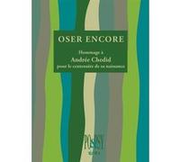 Oser encore Collectif (Auteur)