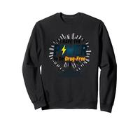 Osez être sans Drogue : Empowering Anti-Addiction Message Sweatshirt, Unisexe pour Adultes, Noir, M