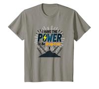 Osez être sans Drogue : Empowering Anti-Addiction Message T-Shirt, Enfant, Ardoise, 12 Ans