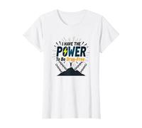Osez être sans Drogue : Empowering Anti-Addiction Message T-Shirt, Femme, Blanc, XS
