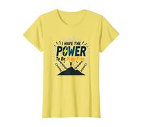 Osez être sans Drogue : Empowering Anti-Addiction Message T-Shirt, Femme, Citron, 3XL