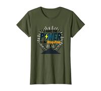 Osez être sans Drogue : Empowering Anti-Addiction Message T-Shirt, Femme, Olive, XS