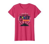Osez être sans Drogue : Empowering Anti-Addiction Message T-Shirt, Femme, Rouge chiné, XS