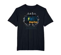 Osez être sans Drogue : Empowering Anti-Addiction Message T-Shirt, Homme Grandes Tailles, Noir, 3X Tall